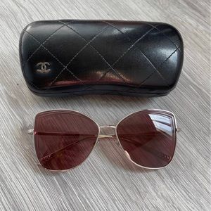 Chanel butterfly sunglasses